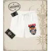 One Piece Anime Karakterleri  Unisex Şort Beyaz