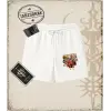 One Piece Anime Karakterleri  Unisex Şort Beyaz