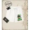 One Piece Anime Karakterleri  Unisex Şort Beyaz
