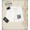 One Piece Anime Karakterleri  Unisex Şort Beyaz