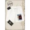 One Piece Anime Karakterleri  Unisex Şort Beyaz