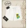 One Piece Anime Karakterleri  Unisex Şort Beyaz
