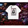Orochimaru Naruto Anime Karakter Oversize Unisex Tişört Beyaz