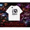 Orochimaru Naruto Anime Karakter Oversize Unisex Tişört Beyaz