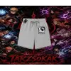 Orochimaru Naruto Anime Karakter Unisex Şort Beyaz
