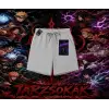 Orochimaru Naruto Anime Karakter Unisex Şort Beyaz
