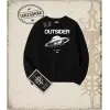 OUTSIDER Oversize Unisex Bisiklet Yaka Sweatshirt