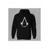 Oversize Assassins Creed Unity Siyah Hoodie
