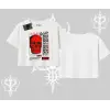 Oversize Crop Tshirt Deadly Dreams Skull Redcore Street Manifest