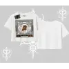 Oversize Crop Tshirt Fossilized Skull Underground Archive