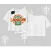 Oversize Crop Tshirt London Denim 1985