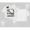 Oversize Crop Tshirt Rebellion Skull Underground Street Legacy