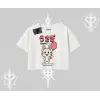 Oversize Crop Tshirt Usagi Kawaii Cute Heart Energy
