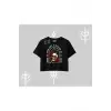 Oversize Crop Tshirt Your Love Is Killing Me Dead Romance