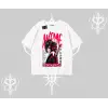 Oversize Tshirt Anime Girlfriend Kırmızı