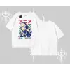 Oversize Tshirt Anime Kız Desenli Japon Tarzı