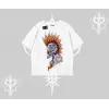 Oversize Tshirt Burning Skull Rebel Street Anthem