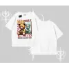Oversize Tshirt Fake Smile Mood Ayıcık Grafik Baskılı