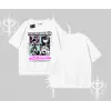 Oversize Tshirt Fearless Soul Anime Kolaj Baskılı