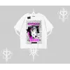Oversize Tshirt Games Schoolgirl Anime Baskılı