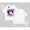 Oversize Tshirt Games Schoolgirl Anime Baskılı