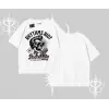 Oversize Tshirt Rhythms Riot Vintage Rockabilly Skull Street Aesthetic