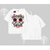 Oversize Tshirt Skull & Roses Vintage West Coast Rebellion