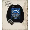 PANTHERA   Oversize Unisex Bisiklet Yaka Sweatshirt