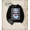 PARACOSM   Oversize Unisex Bisiklet Yaka Sweatshirt