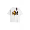 Penguen Baskılı Oversize Kalıp Unisex T-shirt