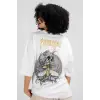 Phaseone Sırt Baskılı Beyaz Unisex Oversize