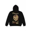 Phoenix Siyah Oversize Unisex Kapüşonlu Sweatshirt Hoodie