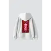 Pink Panther Baskılı Oversize Unisex Beyaz