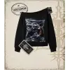 PISTOL Kadın Kayık Yaka Sweatshirt