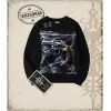 PISTOL Oversize Unisex Bisiklet Yaka Sweatshirt
