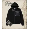 PISTOL Oversize Unisex Hırka & Çeket Fermuarlı Sweatshirt