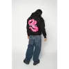Platonic Baskılı Oversize Unisex Premium Siyah