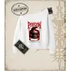 POISON Kadın Kayık Yaka Sweatshirt