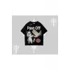 ProCATstinator Kedi Baskılı Kayık Yaka Tshirt