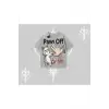 ProCATstinator Kedi Baskılı Kayık Yaka Tshirt