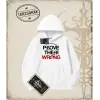 PROVE THEM WRONG Oversize Unisex Kapşonlu Sweatshirt