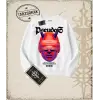 PSEUDOS Oversize Unisex Bisiklet Yaka Sweatshirt