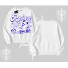 Relax Kedi Baskılı Biskilet Sweatshirt