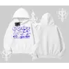 Relax Kedi Baskılı Kapşonlu Sweatshirt