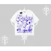 Relax Kedi Baskılı Oversize Tshirt