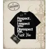 RESPECT ME Oversize Unisex Tişört