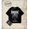 RIBCAGE Oversize Unisex Tişört