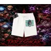 Rock Lee Naruto Anime Karakter Unisex Şort Beyaz