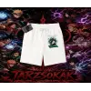 Rock Lee Naruto Anime Karakter Unisex Şort Beyaz
