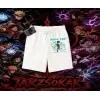 Rock Lee Naruto Anime Karakter Unisex Şort Beyaz